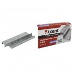 Скобы AXENT 4312-А, №24/6, 1000шт.